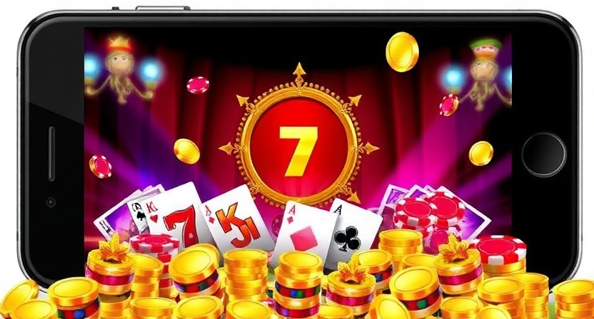TK1971 mobile casino app interface